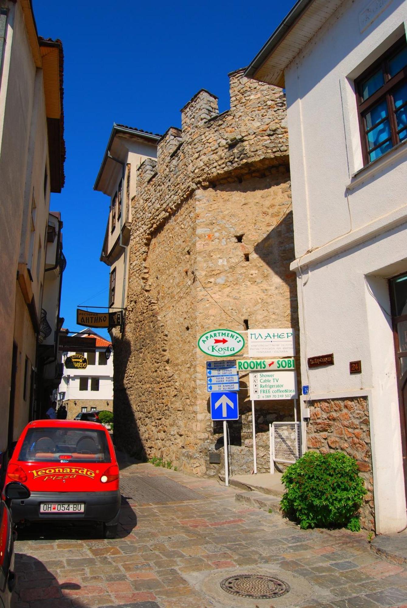 Vila Kosta City Center Port Ohrid Exteriör bild