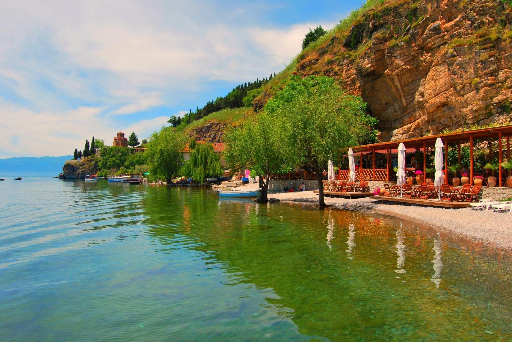 Vila Kosta City Center Port Ohrid Exteriör bild